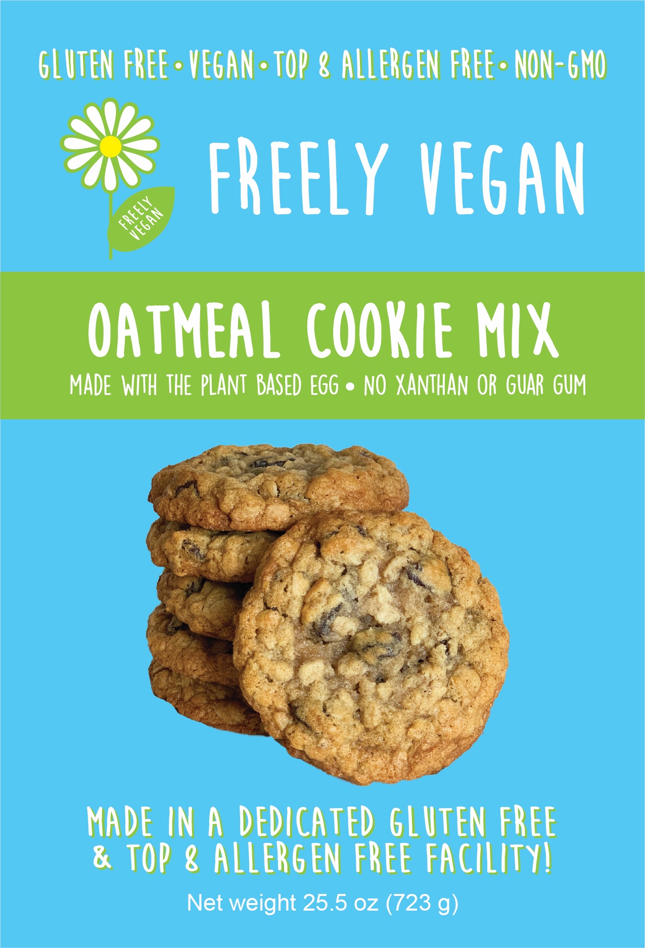 Oatmeal Cookie Mix - Freely Vegan