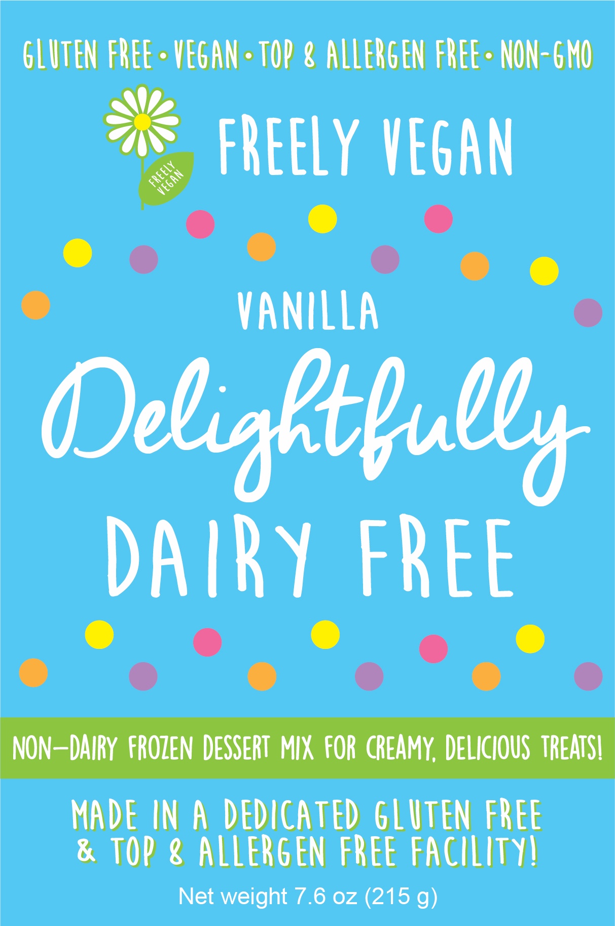 Vanilla Ice Cream Mix - Freely Vegan